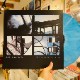 POP UNKNOWN / The August Division  LP(BLUE)