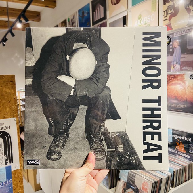 MINOR THREAT / First Two 7"s  LP(GRAY)