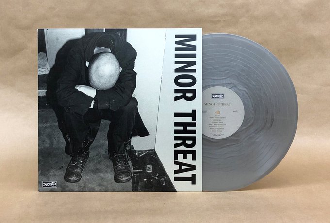 MINOR THREAT / First Two 7"s  LP(GRAY)