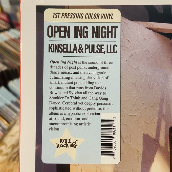 KINSELLA & PULSE, LLC / Open ing Night LP(BONE)