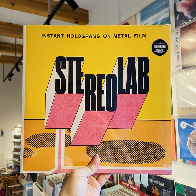 STEREOLAB / Instant Holograms On Metal Film 2xLP(CLEAR)