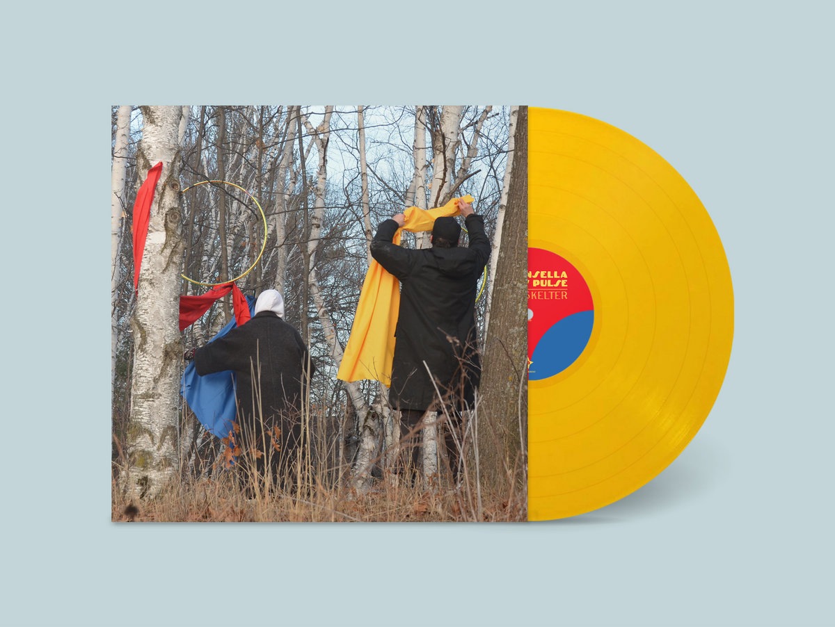 TIM KINSELLA & JENNY PULSE / Giddy Skelter LP(YELLOW)