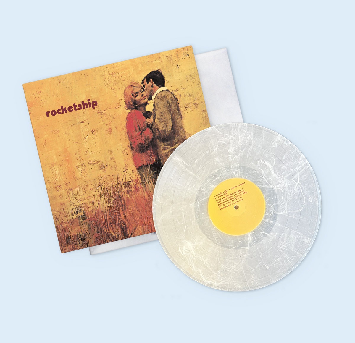 ROCKETSHIP / A Certain Smile, A Certain Sadness LP(WHITE SWIRL)