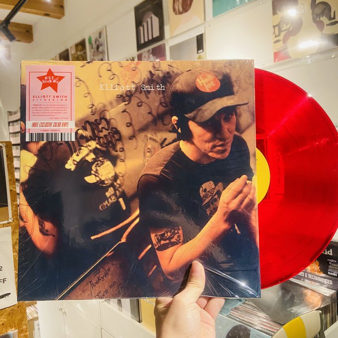 ELLIOTT SMITH / Either/Or  LP(RED)