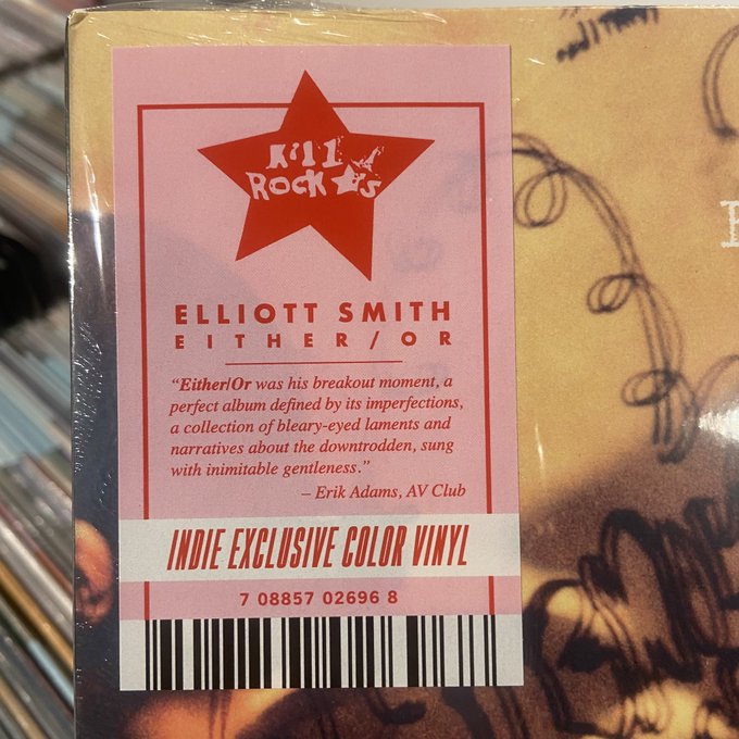 ELLIOTT SMITH / Either/Or  LP(RED)