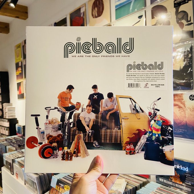 PIEBALD / We Are the Only Friends We Have LP(TRICOLOR)