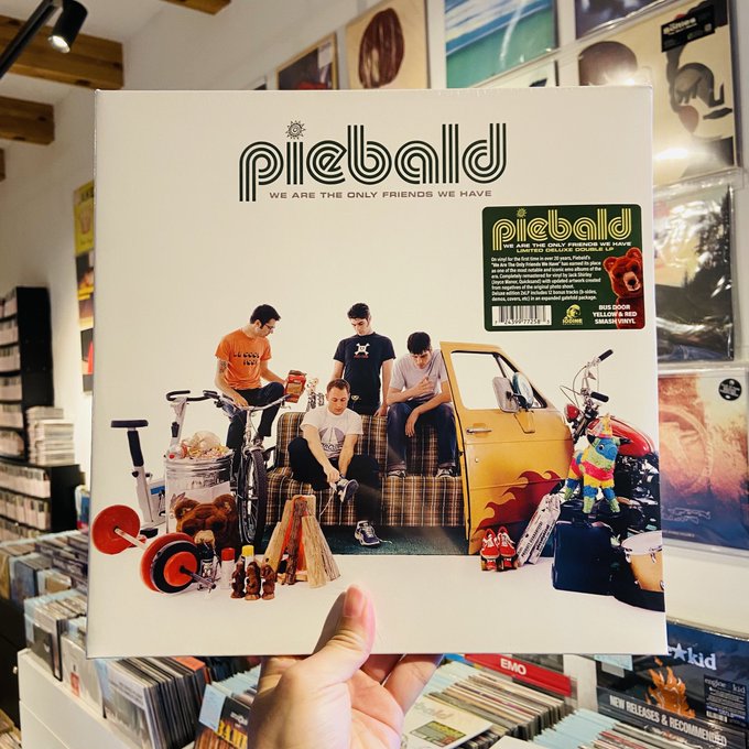 PIEBALD / We Are the Only Friends We Have : Deluxe Edition  2xLP(SPLATTER)