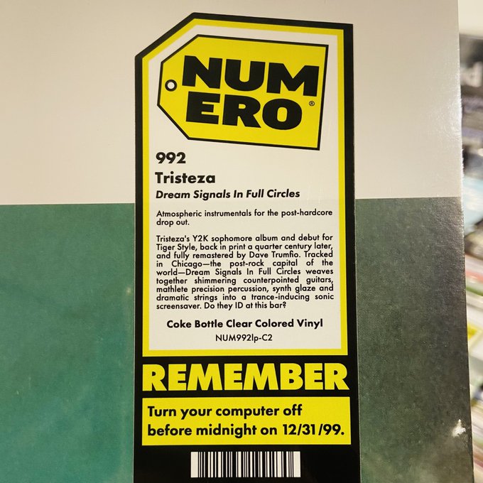 TRISTEZA / Dream Signals In Full Circles LP(COKE)