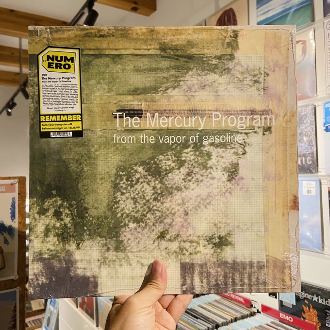 THE MERCURY PROGRAM / From The Vapor Of Gasoline LP(GREEN)