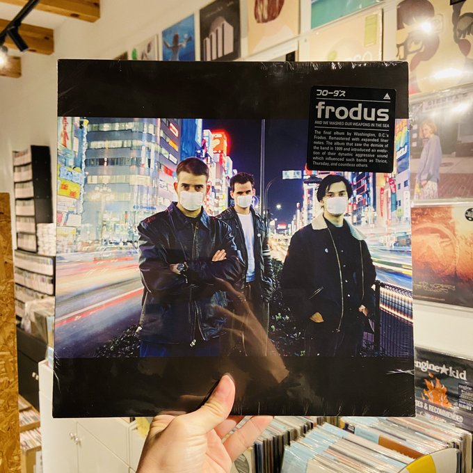 FRODUS / And We Washed Our Weapons In The Sea  LP(RED)