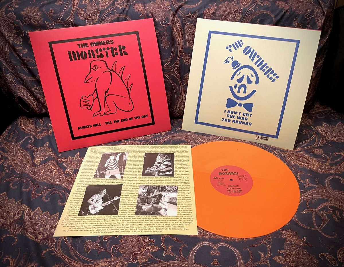 THE OWNERS / Monster 12"(ORANGE)
