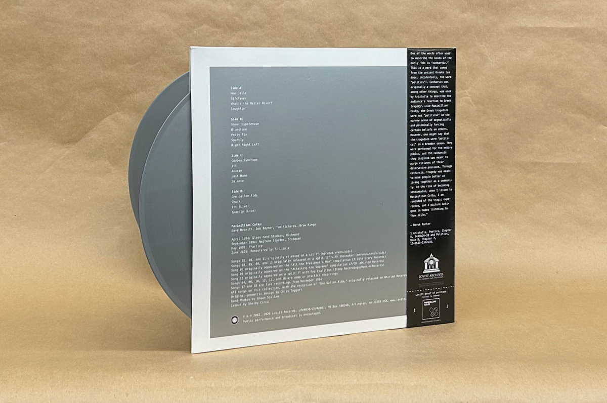 MAXIMILLIAN COLBY / Discography (Remastered) 2xLP(SILVER)