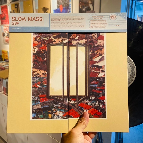 SLOW MASS / GBP 12" (SAHARA COLOR JACKET/BLACK CLOUD CLEAR VINYL)+DL COUPON