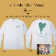 CLIMB THE MIND / 鲡�LONG T-SHIRTS(WHITE/GREEN)+CD BUNDLE SET