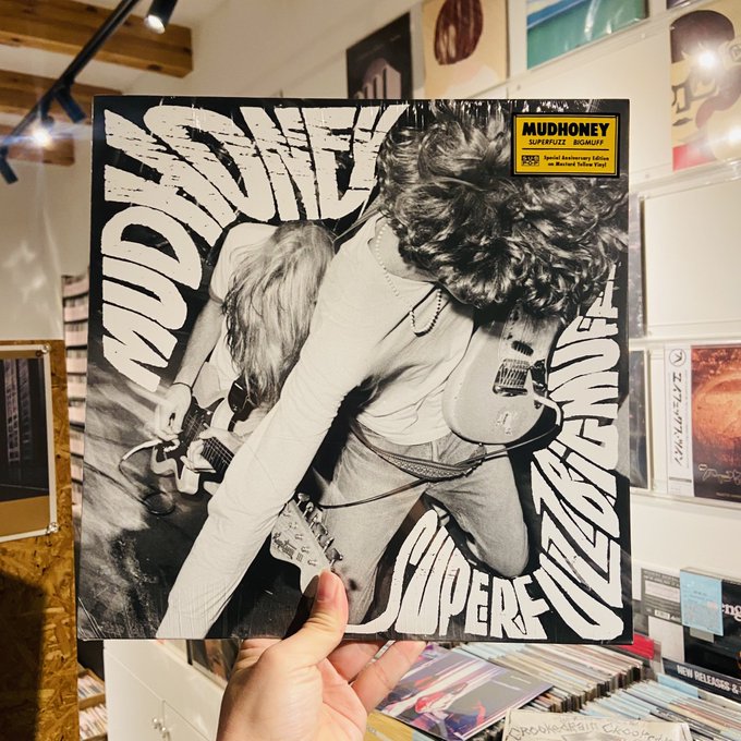 MUDHONEY / Superfuzz Bigmuff  LP(YELLOW)