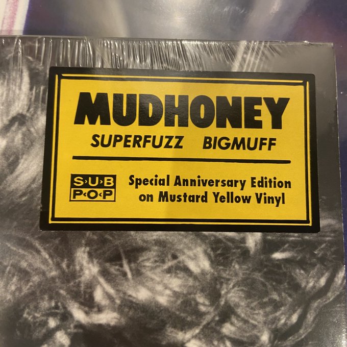 MUDHONEY / Superfuzz Bigmuff  LP(YELLOW)