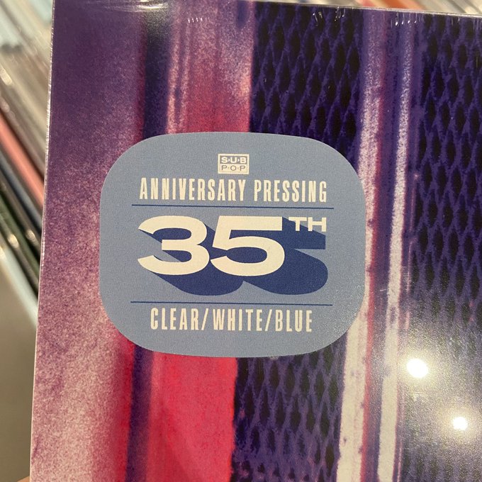 MUDHONEY / st  LP(CLEAR/BLUE/WHITE)