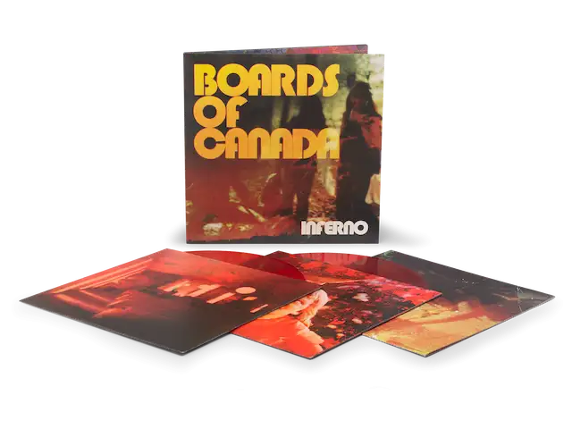 BOARDS OF CANADA / Inferno: Deluxe Edition 2xLP(RED)+FLEXI+OBI