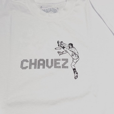 CHAVEZ / White Long Sleeve  T-SHIRTS