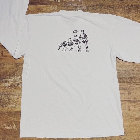CHAVEZ / White Long Sleeve  T-SHIRTS