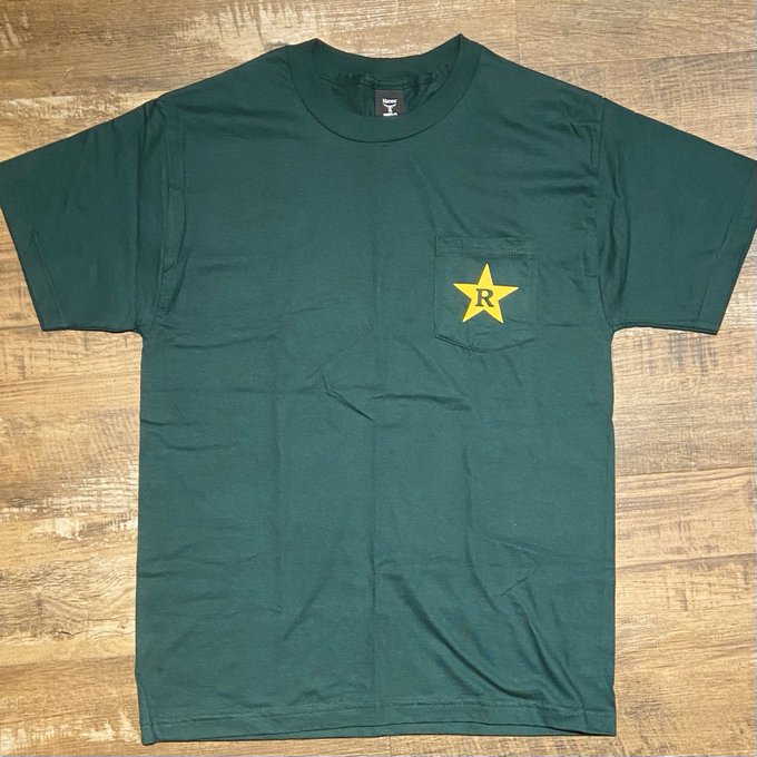 REVELATION / Logo Pocket T-SHIRTS (GREEN/YELLOW)