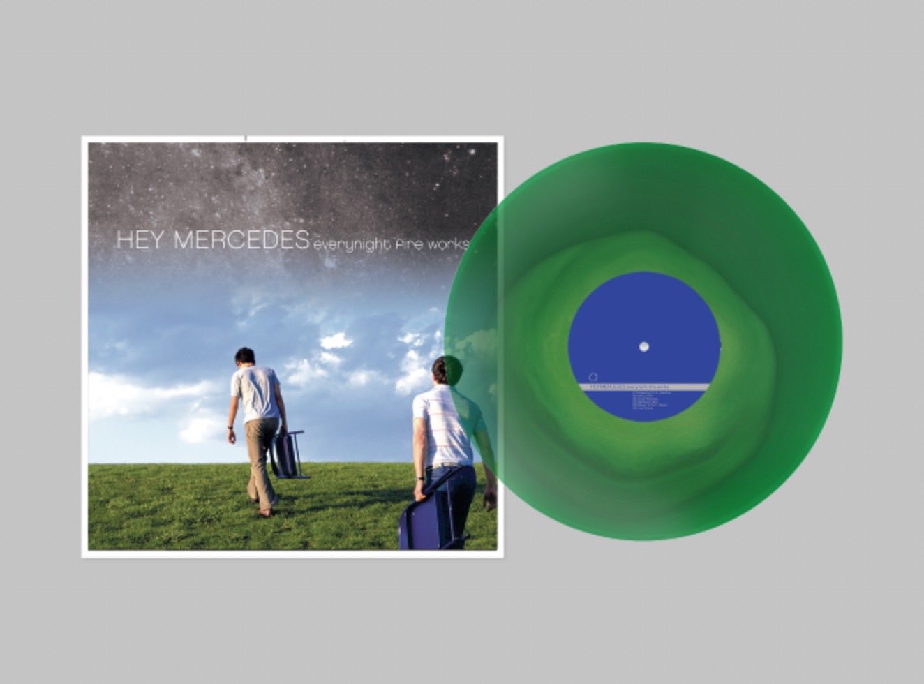 HEY MERCEDES / Everynight Fire Works (Japan Exclusive) 2xLP(GREEN)+MP3