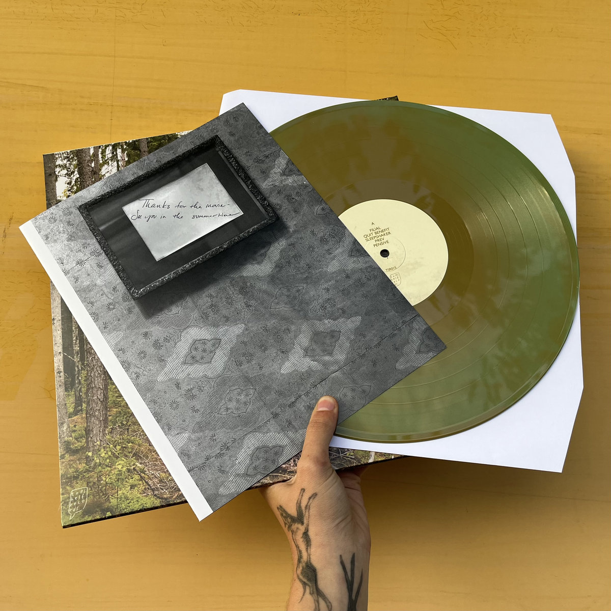 PIANOS BECOME THE TEETH / Old Pride LP(FOREST GREEN)