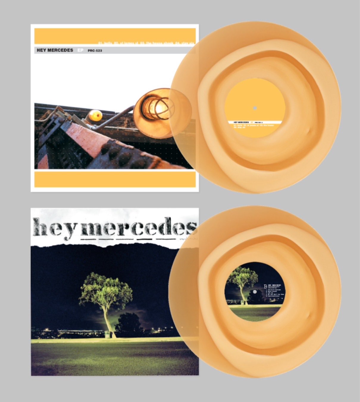 HEY MERCEDES / Hey Mercedes/Unorchestrated (Japan Exclusive) LP(CREAM)+MP3