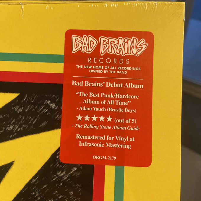 BAD BRAINS / st  LP