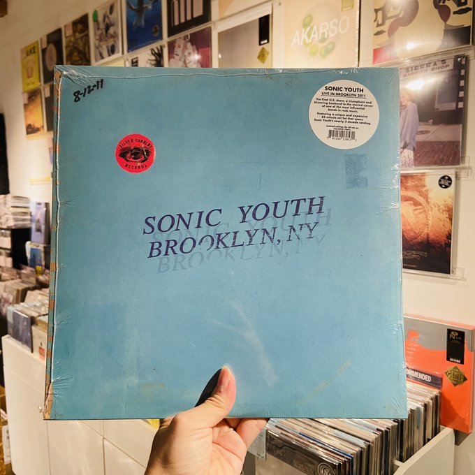 SONIC YOUTH / Live in Brooklyn 2011  2xLP(COLOR)