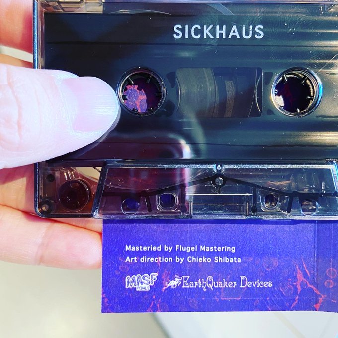 SICKHAUS (Kentaro Nakao play via Modular Synth) / Taro Aiko // untitled split  CASSETTE+MP3