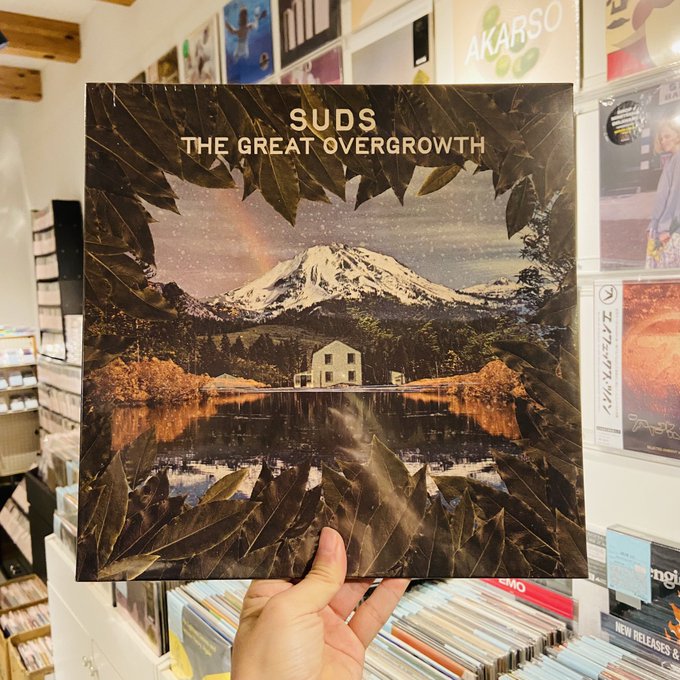 SUDS / The Great Overgrowth  LP(BLUE)