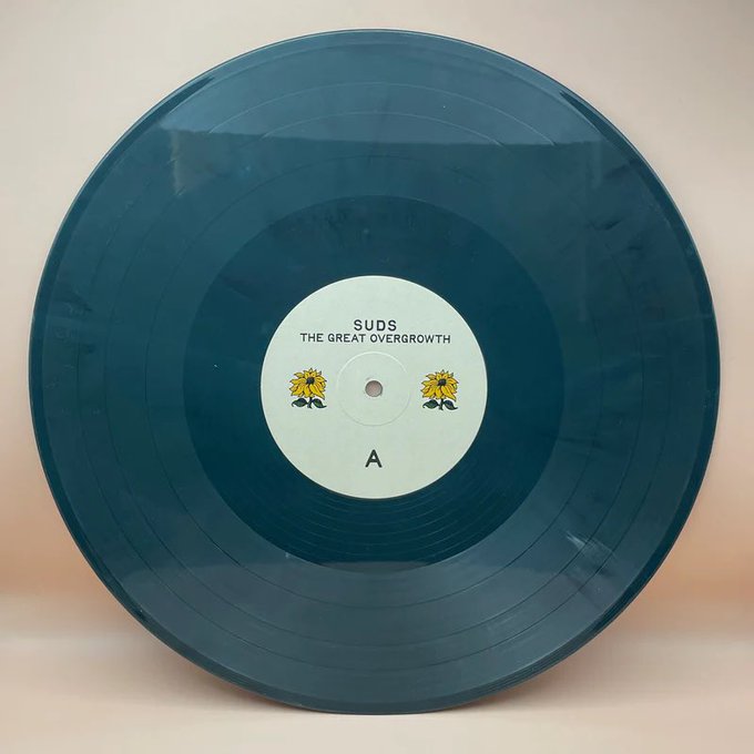 SUDS / The Great Overgrowth  LP(BLUE)