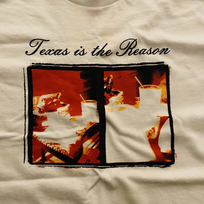 TEXAS IS THE REASON / LP Cover T-SHIRTS