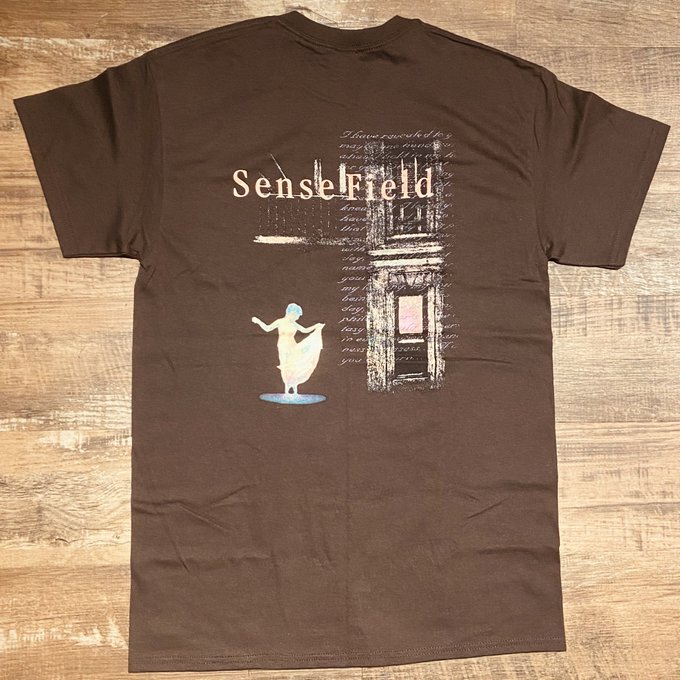 SENSE FIELD / Building T-SHIRT (BROWN)