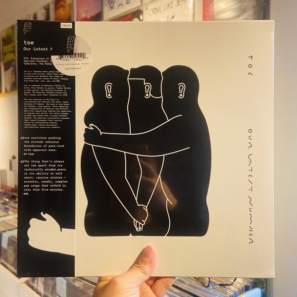 toe / Our Latest Number  12"(WHITE/BLACK)