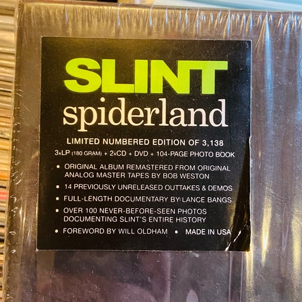 SLINT / Spiderland 3xLP+2xCD+DVD (USED)