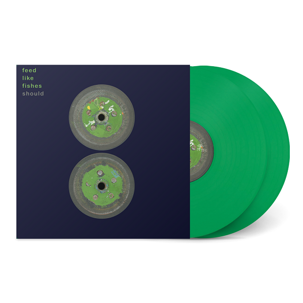 SHOULD / Feed Like Fishes 2xLP(GREEN)