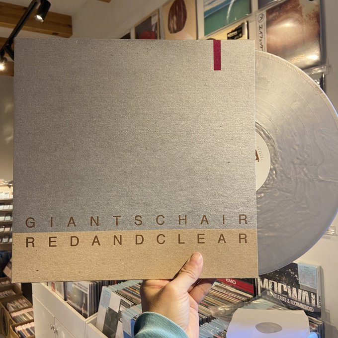 GIANTS CHAIR / Red And Clear  LP(SILVER)