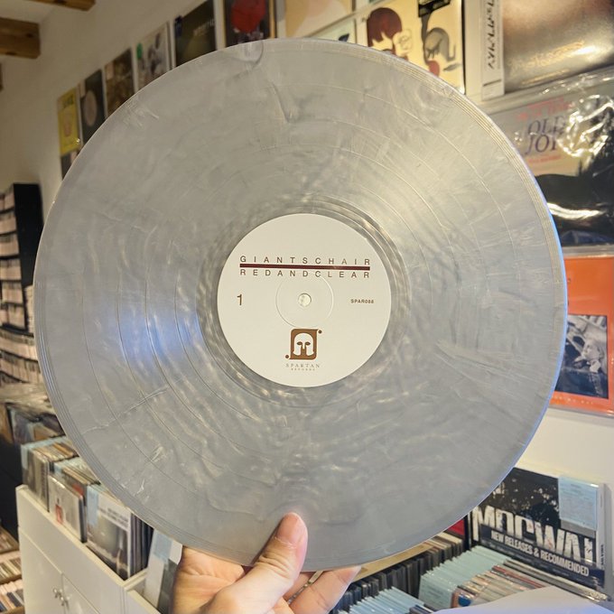 GIANTS CHAIR / Red And Clear  LP(SILVER)