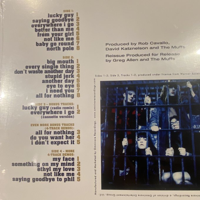 THE MUFFS / st  2xLP