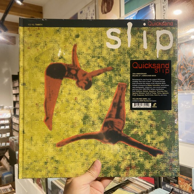 QUICKSAND / Slip LP(DELUXE BOOK/YELLOW+RED)