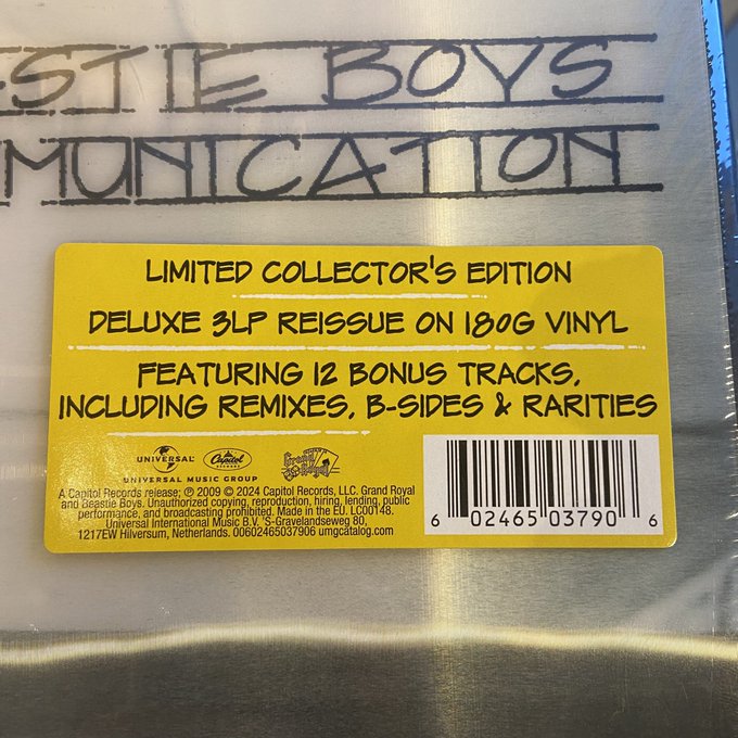 BEASTIE BOYS / Ill Communication : 20th Anniversary Edition  3xLP/BOX