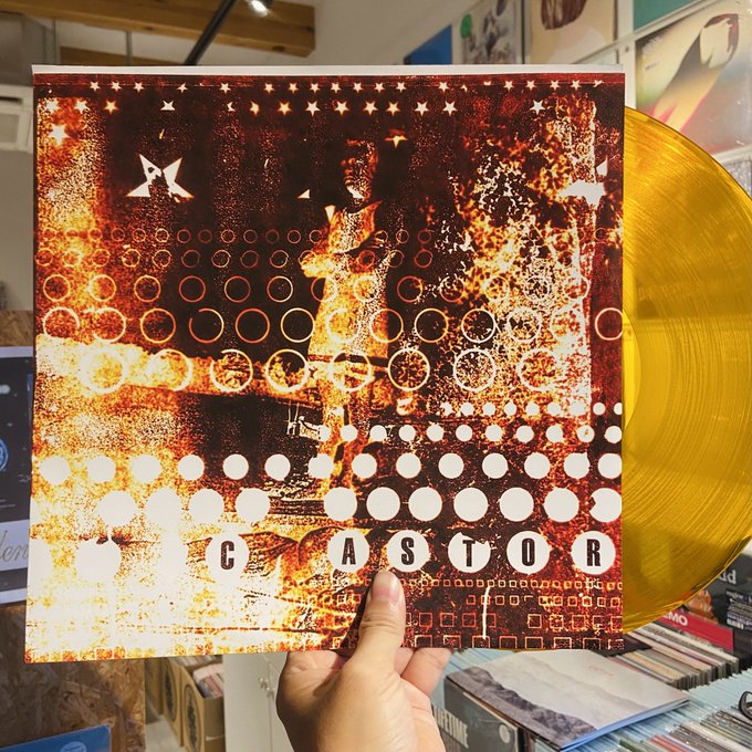 CASTOR / Moving Backgrounds 2xLP(CLEAR ORANGE/CLEAR)