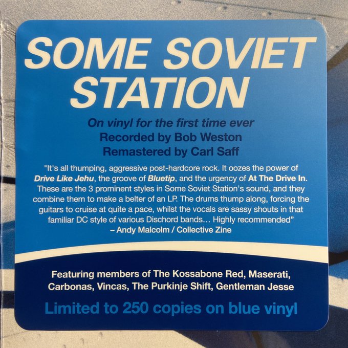 SOME SOVIET STATION / st LP(BLUE)