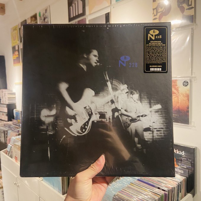 BOILERMAKER / Not Enough Time To Get Anything Halfway Done  4xLP BOX(BLUE)