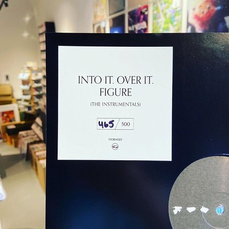 INTO IT. OVER IT. / Figure (The Instrumentals)  LP(CLEAR)