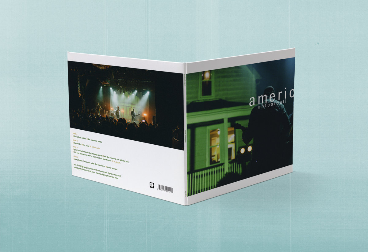 AMERICAN FOOTBALL / American Football (Live In Los Angeles) 2xLP(GREEN)+MP3
