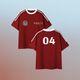 AMERICAN FOOTBALL / LP4 Cotton Soccer Jersey T-SHIRT
