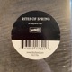 RITES OF SPRING / 6 Song Demo  10"